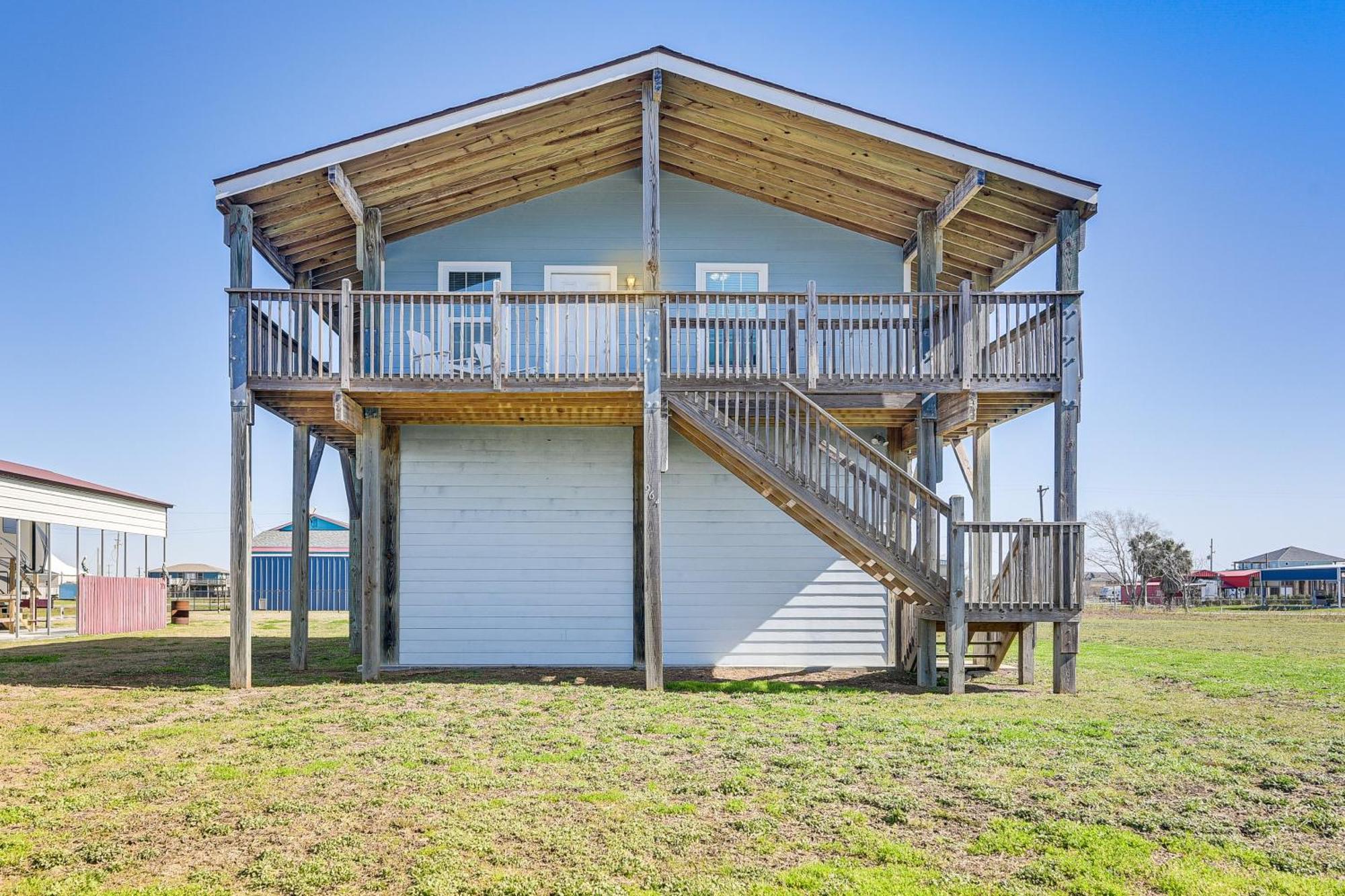 Crystal Beach Home With 2 Grills Walk To Shore! Ngoại thất bức ảnh